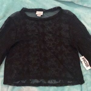 LA HEARTS  lace, long sleeve